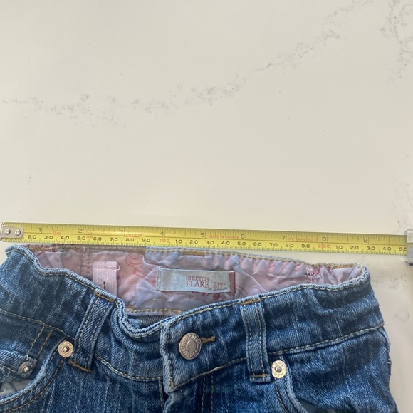 Levi’s 517 Stretch Flare jeans slim cut. Girls size 6 - Picture 8 of 9